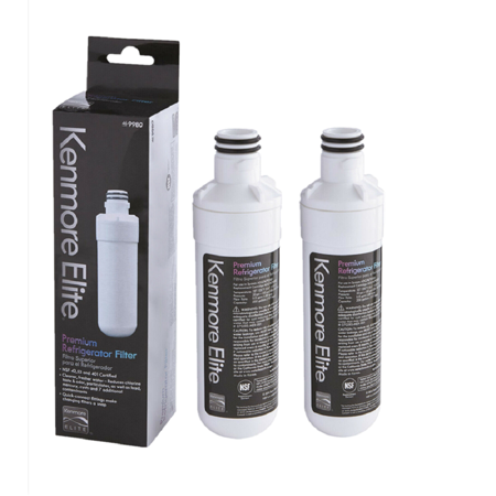 2 Pack Fit for Kenmore 9980 469980 Refrigerator Water Treatment Filter