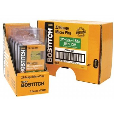Stanley Bostitch - PT-2312-3M - Headless Pin  23 Ga  1/2 in  PK3000