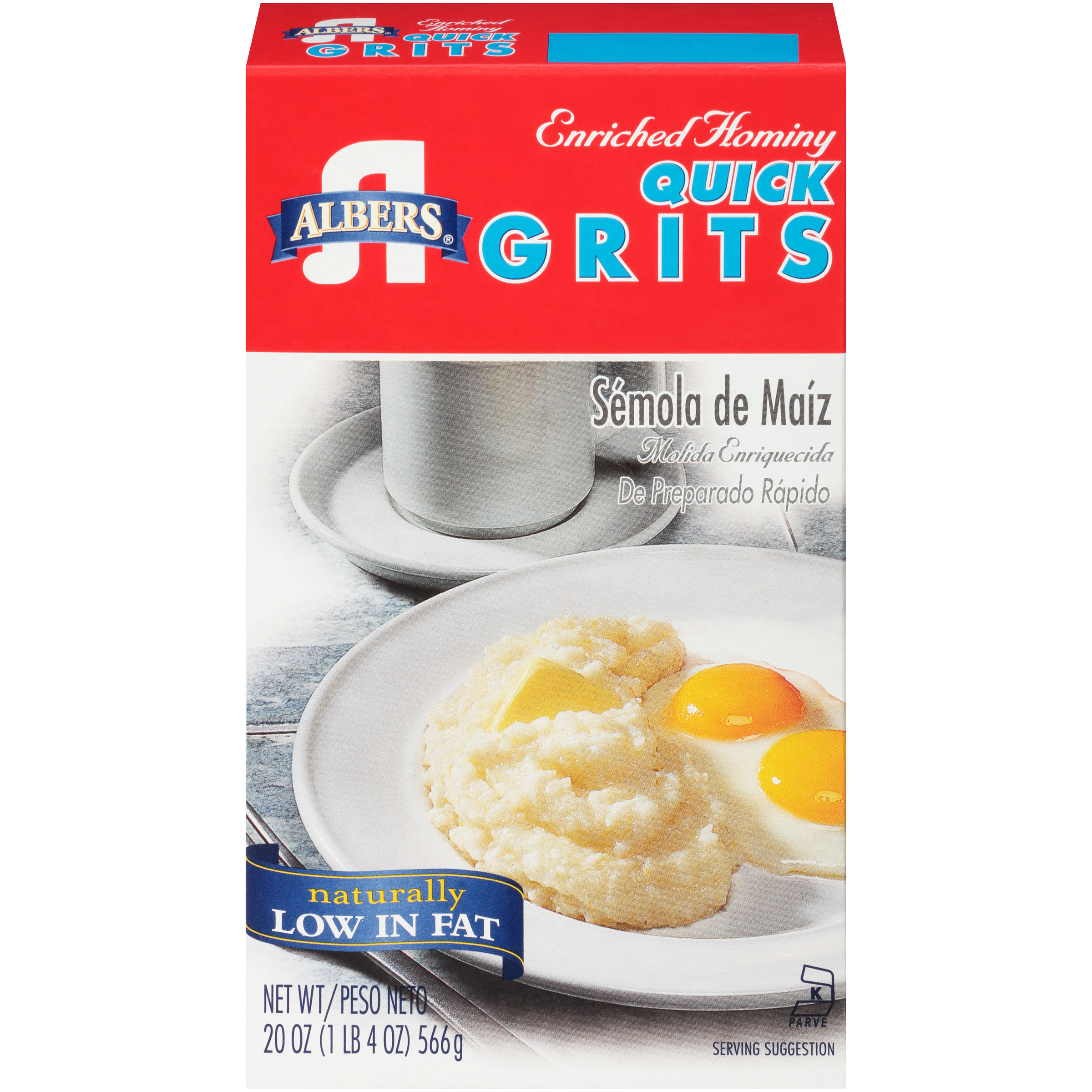 Is It Gluten Free Albers Enriched Hominy Quick Grits 20 Oz Box - Spoonful