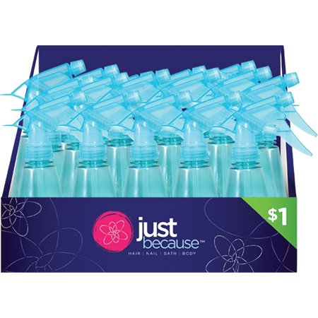FLP Just Because 9303 Spray Bottle  6 Oz Capacity  Assorted 32 Pack