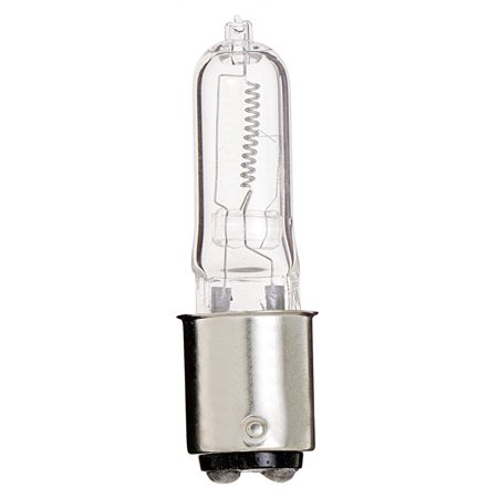 1pk Halogen T4 Light Bulb DC Base – Clear - 75W – 1250 Lumens 5105