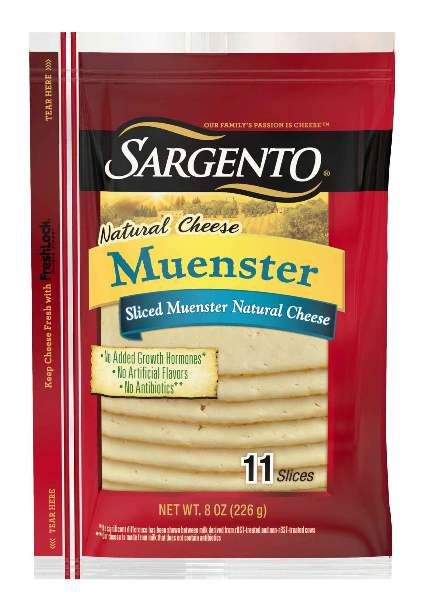 Sliced Muenster Natural Cheese
