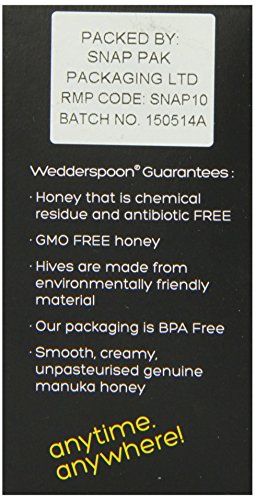 Wedderspoon 100% Raw Manuka Honey on the Go 120g 24 Servings thumbnail