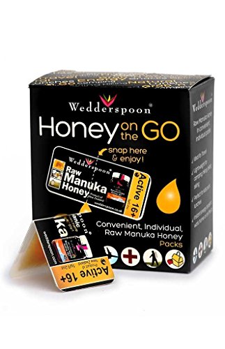 Wedderspoon 100% Raw Manuka Honey on the Go 120g 24 Servings thumbnail