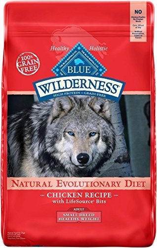 Wilderness by Blue Buffalo Healthy Weight Chicken Recipe for Adult Small Breed Dogs, 11 Lb by BLUE Wilderness