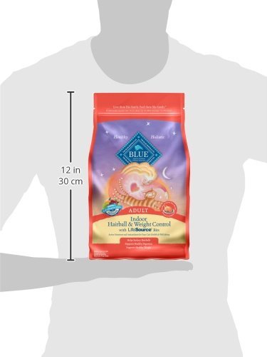 Blue Indoor Hairball & Weight Control Chicken & Brown Rice Recipe for Adult Cats