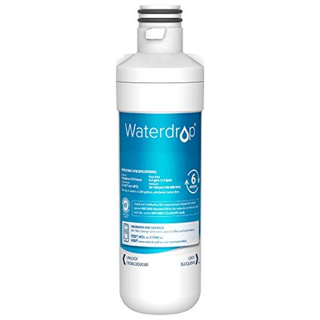 Waterdrop LT1000PC ADQ747935 MDJ64844601 Refrigerator Water Filter  Replacement for LG? LT1000P?  ADQ74793501  ADQ74793502  46-9980  9980  LFXC24796S