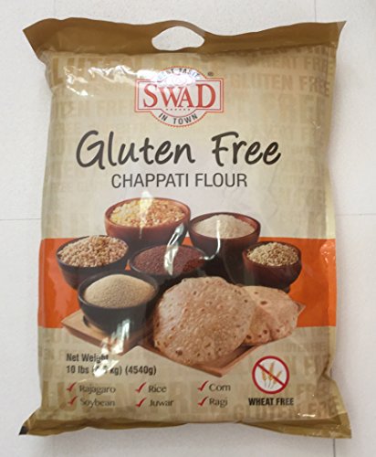 Swad Gluten Free, Wheat Free Multi-grain Flour - 10lb., 4.5kg.