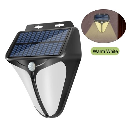 TFixol 31LED Solar Powered Light Wall Lamp Motion Sensor Light Human Body Induction Lamp IP65 Water-resistant Outdoor Lighting for Pathway Patio Path 