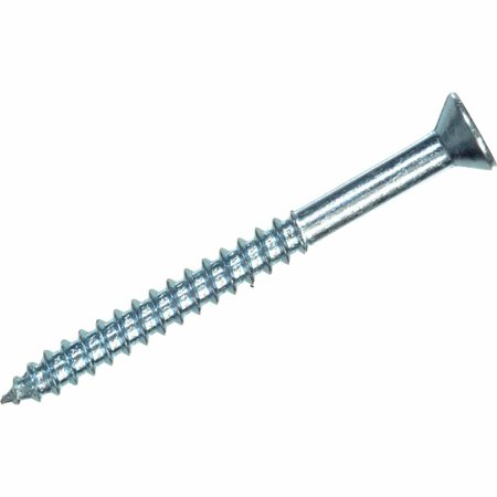 Hillman #8 X 2 in. Phillips Flat Head Zinc Chromate Wood Screw (8 Ct.) 5796 Pack of 10 5796 712698