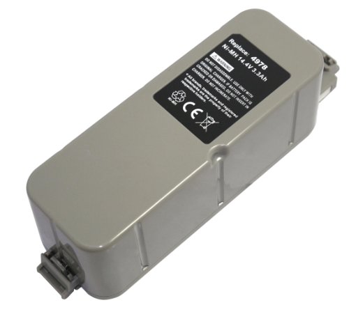 PowerSmart 4 CELL 3300mAh Replacement for IROBOT Roomba 5105, 5210, Roomba Discovery, Roomba Discovery SE, Create, Dirt Dog Vacuum Cleaner Battery, Co