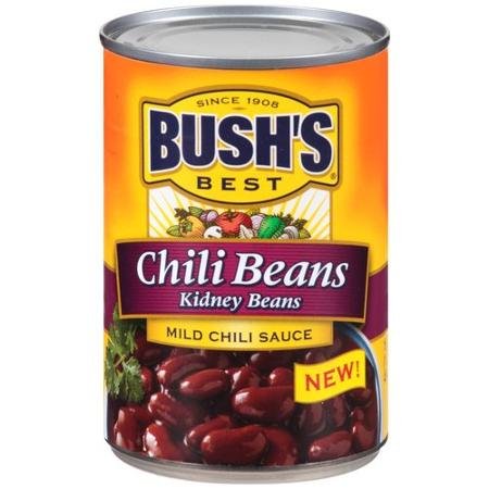 Bush's Best Kidney Chili Beans in Mild Chili Sauce, 16 Oz (Pack of 8)
