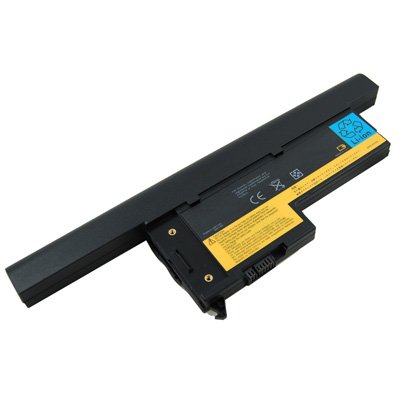 Laptop Battery for IBM/Lenovo ThinkPad X61s 7668, 8 Cells 4400mAh Black