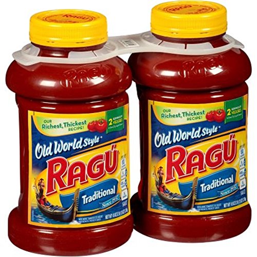 Ragu Old World Style Traditional Pasta Sauce, 45 Oz, (Pack of 2)