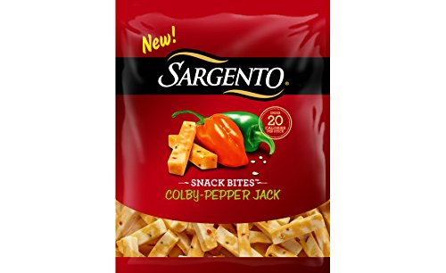 Sargento Cheese Snack Bites Colby- Pepper Jack 6 Oz Pack of 3