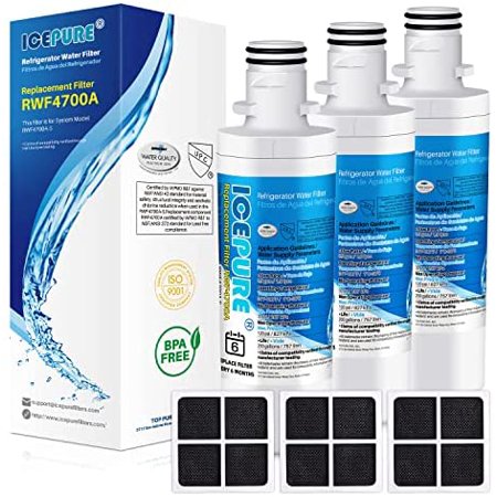 ICEPURE ADQ747935 Replacement for LG LT1000P Kenmore Elite 9980 MDJ64844601 LT1000  LT1000PC  ADQ74793501 LMXS28626S  LMXS30796S LMXC23796S  LFXC22526