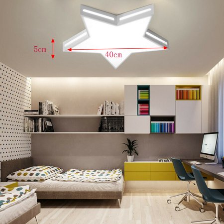 Childrend Room Acrylic Chandelier Lighting Fixture Pendant Ceiling Light LED Kids Room Lamp Acrylic Star Ceiling Light Fixture Bedroom Chandelier Pend
