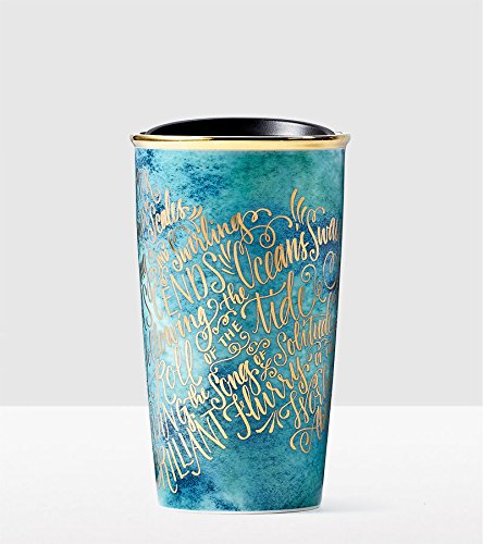 STARBUCKS Siren Song Double Wall Traveler Ceramic Tumbler 2016 12 Oz