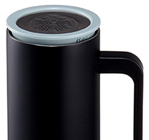 Starbucks SS Newton Black Limited Edition Tumbler 12 Fl Oz thumbnail