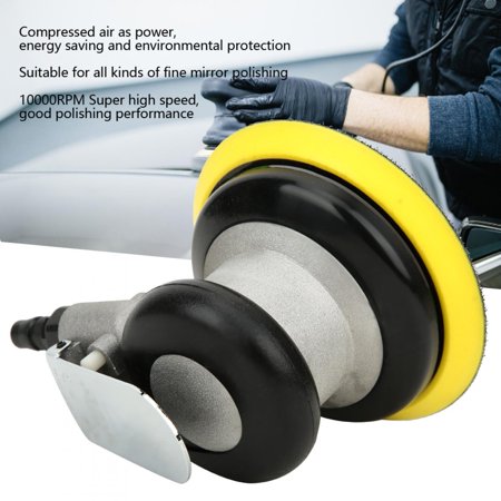 ESTINK Pneumatic Polisher Polishing Sander KP-6504 Pneumatic Sander 5-inch Air Sander Mini Polishing Machine Japanese Fast Connector