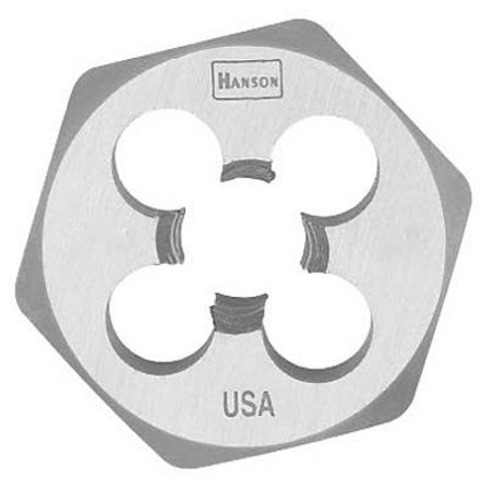 Irwin Tools 6858 Hanson 3/4 -10 NC Hexagon Machine Screw Die  1-7/16