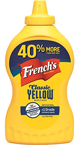 French's Classic 100% Natural Yellow Mustard, 20 Ounce
