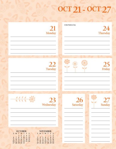 Mary Engelbreit 2013 Weekly Planner Calendar: a Place for Everything thumbnail