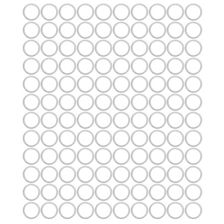 Stainless Steel Washer  Hard Heavy Duty Additional Clearance Flat Washer Plain Finish for Wheel for Screw 4807-1215-1000
