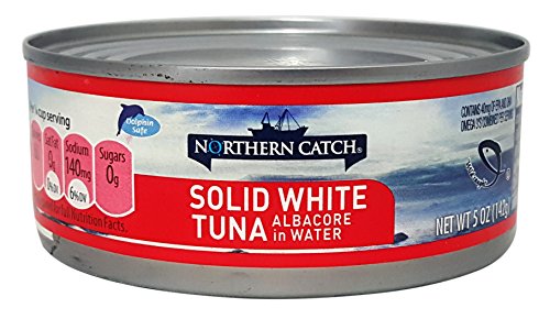 Solid White Albacore Tuna in Water, (Pack of 12), 5 Oz Can - Northern Catch