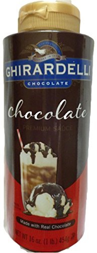 Ghirardelli Chocolate Premium Sauce - Real Chocolate 16 Oz. Squeeze by Ghirardelli