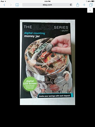 The Black Series LED Digital Counting Money Jar Bank Camouflage
