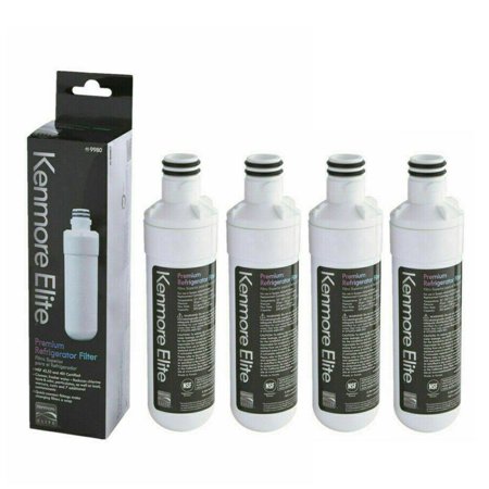 4 Pack Kenmore Elite 9980 46-9980 469980 Refrigerator Water Filter ADQ74793502 Replacement