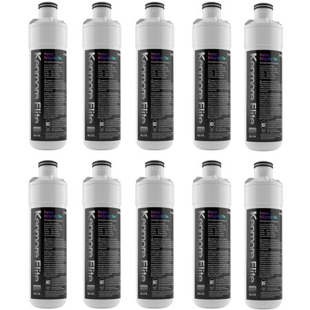 10 Packs Kenmore 46 9980 46-9980 469980 Refrigerator Water Treatment Filter Replacement for LG LT1000P  MDJ64844601 ADQ74793501 LT1000PC ADQ74793502  