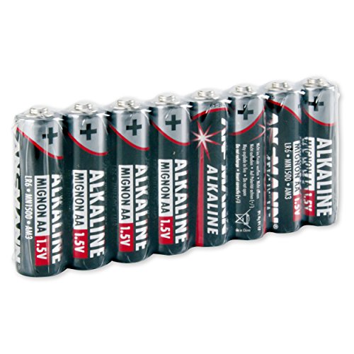 Ansmann LR6 1.5 V Mignon AA Alkaline Battery (Pack of 8) thumbnail