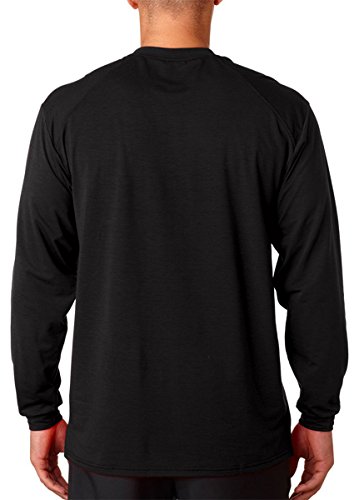 Badger 4804 BD Adult B-Tech L/S Tee - White BD4804 M thumbnail