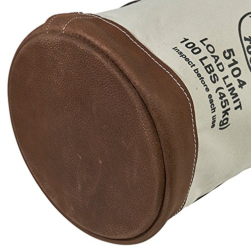 Klein Tools 5104 No. 1 Canvas Leather-Bottom Bucket thumbnail