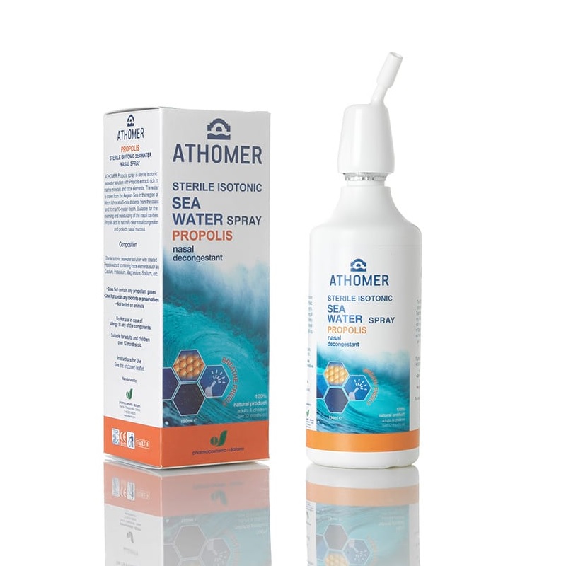 Athomer Seawater Nasal Spray Propolis 150ml