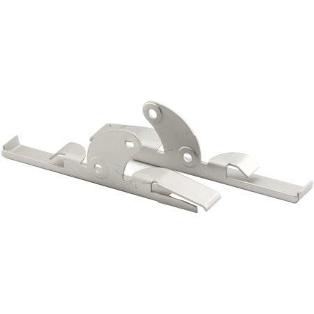 H 3619 Jalousie Clip with 4-Inch Glass  Aluminum