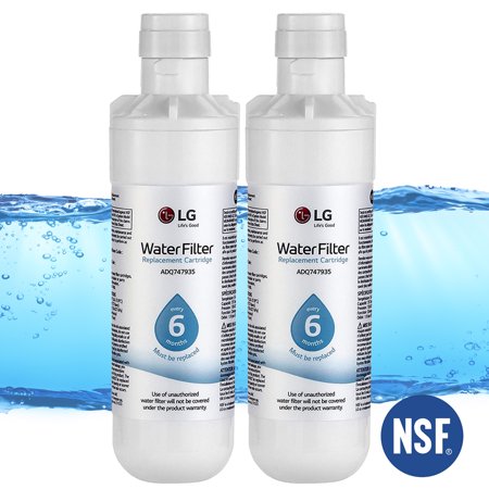 2PCS LT1000PC L-G Refrigerator Water Filter Replacement for L-G LT1000P  Kenmore 46-9980  9980  ADQ74793501  ADQ74793502 and MDJ64844601