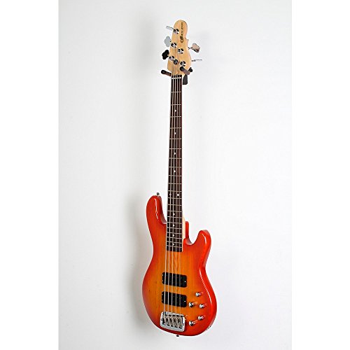 G&L Tribute M2500 5-String Electric Bass Level 2 Honeyburst, Rosewood Fretboard 888366049853
