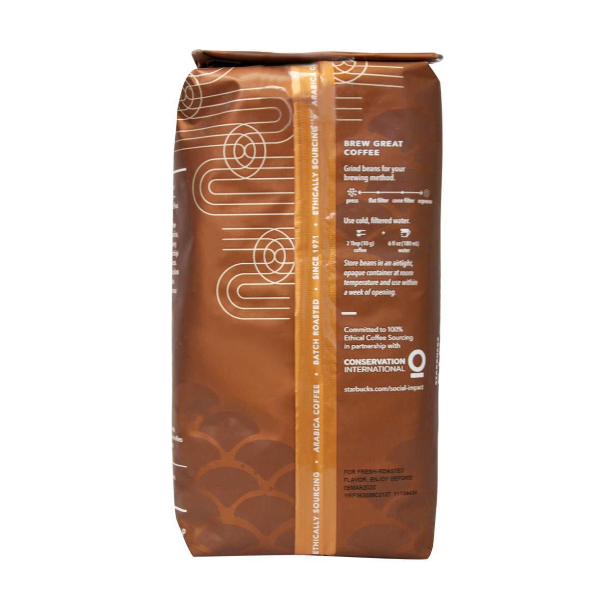 12-Pack Starbucks Siren's Blend Coffee, Medium Roast Whole Bean 6.6 Lbs Total thumbnail