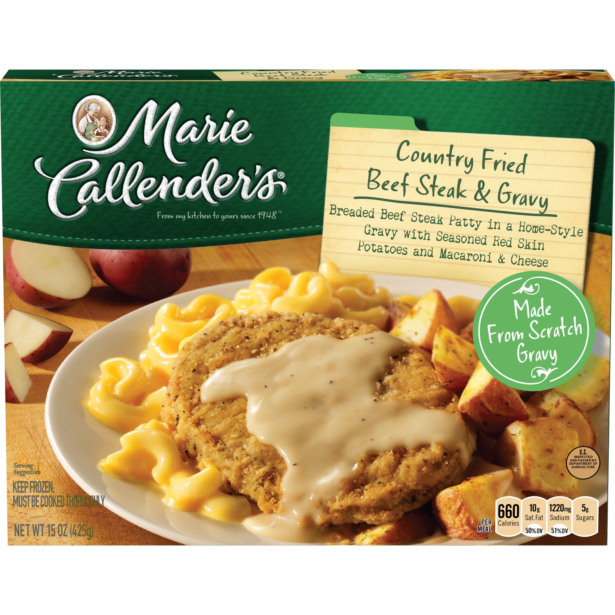 Country Fried Beef Steak & Gravy