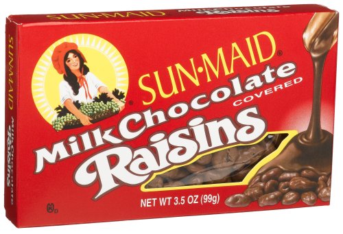 Pure Milk Chocolate Covered Raisins