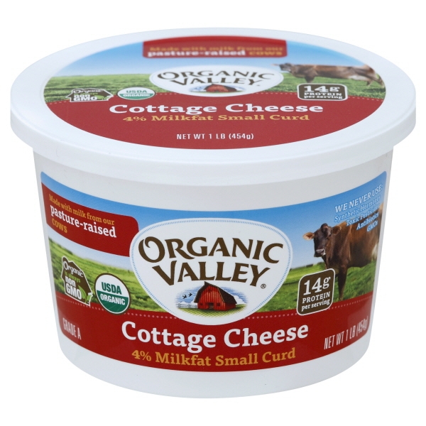 Cottage Cheese, 4% Milkfat, 16 Oz
