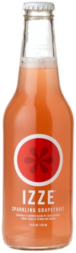 Izze Sparkling Juice Beverage  Grapefruit  12 Fl Oz