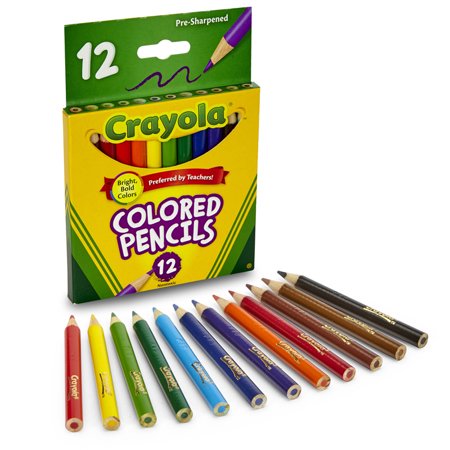 Crayola Colored Pencils  12 Piece Pack of 5 Boxes