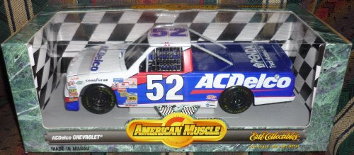 #7287 Ertl American Muscle Kenny Schrader AC Delco Chevrolet Nascar Truck 1/18 Scale Diecast