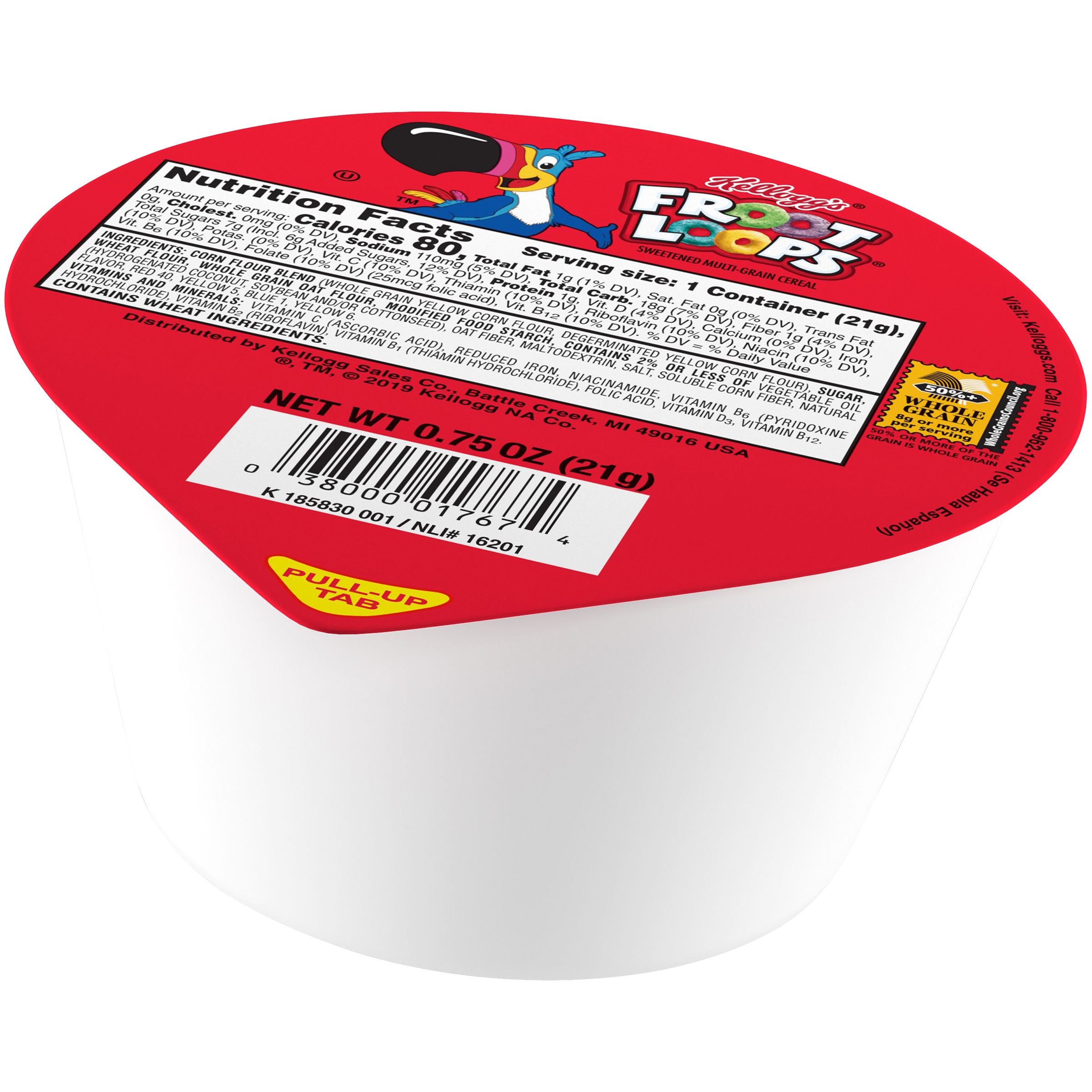 Is it Low FODMAP? Kellogg's Froot Loops Cereal .75oz Spoonful