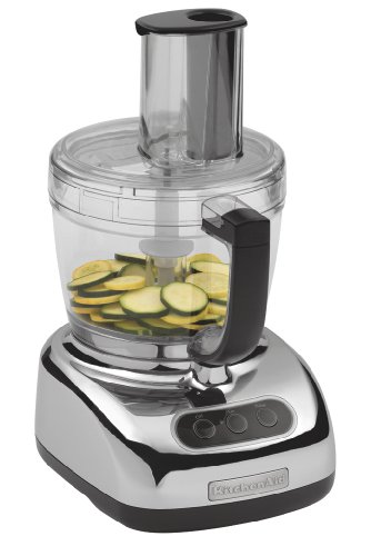 KitchenAid KFP750CR 700-Watt 12-Cup Food Processor, Chrome thumbnail