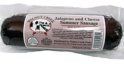Walnut Creek Meats Jalepeno & Cheese Summer Sausage 12oz Premium